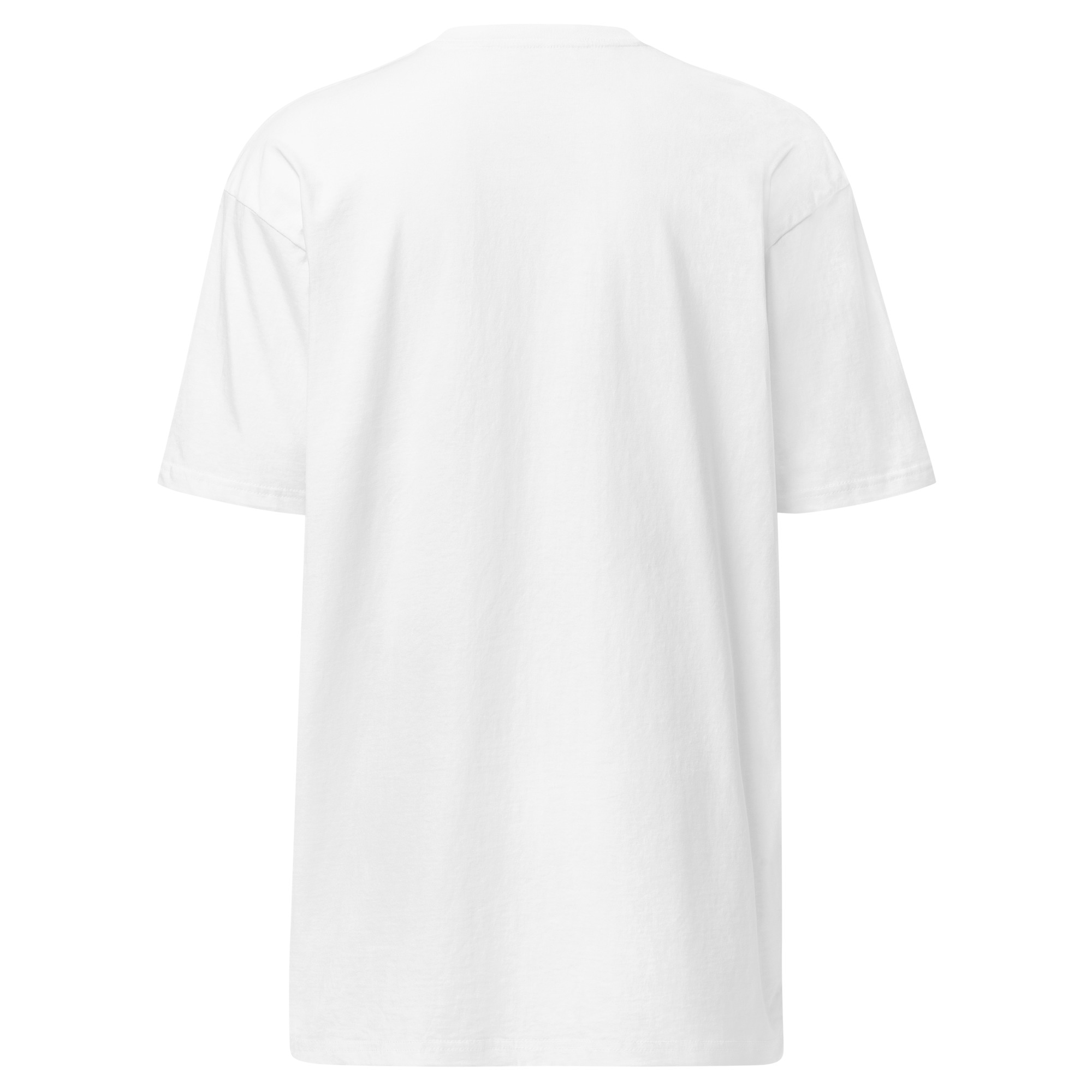 Eddie Zar Logo Heavyweight Tee (Black Logo) - Image 4